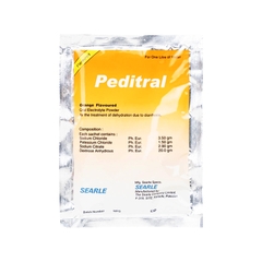 Thuốc Peditral (O.R.S) điều trị mất nước, mất chất điện giải (hộp 20 gói)
