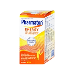 Viên uống Pharmaton Energy nhân sâm tăng cường sức khỏe, giảm mệt mỏi (hộp 1 chai x 30 viên)