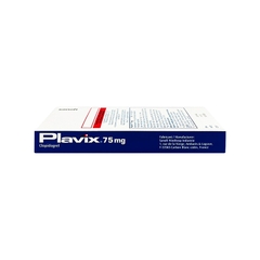 Thuốc Plavix 75mg phòng và điều trị huyết khối (hộp 1 vỉ x 14 viên)