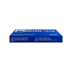Thuốc Plavix 75mg phòng và điều trị huyết khối (hộp 1 vỉ x 14 viên)