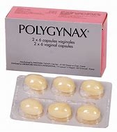 Viên đặt âm đạo Polygynax điều trị viêm âm đạo, âm hộ (hộp 2 vỉ x 6 viên)
