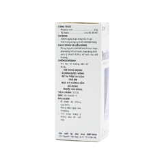 Dung dịch sát khuẩn Povidine 10% Pharmedic ngăn ngừa nhiễm khuẩn vết thương (hộp 1 chai x 20ml)