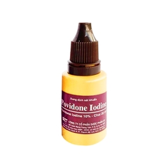 Dung dịch sát khuẩn Povidine 10% FT Pharma ngăn ngừa nhiễm khuẩn vết thương (chai 20ml)
