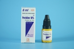 Dung dịch sát khuẩn Povidine 10% Pharmedic ngăn ngừa nhiễm khuẩn vết thương (hộp 1 lọ x 8ml)
