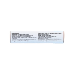 Thuốc Rosepire 3mg/0,03mg tránh thai hàng ngày (hộp 1 vỉ x 28 viên)