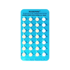 Thuốc Rosepire 3mg/0,03mg tránh thai hàng ngày (hộp 1 vỉ x 28 viên)