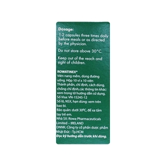 Thuốc Rowatinex điều trị bệnh sỏi niệu, sỏi thận (hộp 10 vỉ x 10 viên)