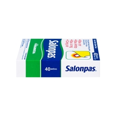 Cao dán Salonpas giảm đau vai, đau lưng, đau cơ (hộp 4 bao x 10 miếng)