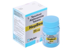 Thuốc Hepbest 25mg điều trị nhiễm virus viêm gan B (hộp 1 lọ x 30 viên)