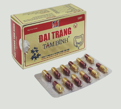 Viên uống Đại Tràng Tâm Bình hỗ trợ giảm các triệu chứng của viêm đại tràng cấp và mãn tính (hộp 5 vỉ x 12 viên)