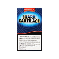 Thực phẩm bảo vệ sức khỏe Shark Cartilage Pharmekal (hộp 1 chai x 60 viên)