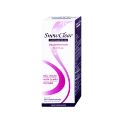Hỗn dịch Snowclear điều trị gàu, viêm da tiết bã (hộp tuýp x 50ml)