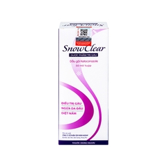 Hỗn dịch Snowclear điều trị gàu, viêm da tiết bã (hộp tuýp x 50ml)