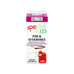 Siro Special Kid Fer & Vitamines bổ sung sắt, giúp giảm thiếu máu do thiếu sắt (hộp 1 chai x 125ml)