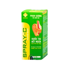 Phun sương Spray-C Nano Bạc  vệ sinh ta (hộp 1 chai x 15ml)