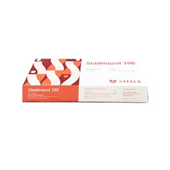 Viên đặt âm đạo Stadmazol 100 điều trị viêm âm đạo (hộp 1 vỉ x 6 viên)