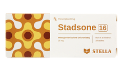 Thuốc Stadsone 16 kháng viêm, ức chế miễn dịch (hộp 3 vỉ x 10 viên)