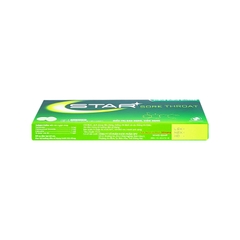Viên ngậm Star Sore Throat kháng khuẩn, giảm đau họng (hộp 2 vỉ x 12 viên)