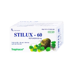 Thuốc Stilux-60 giảm lo âu, mất ngủ (hộp 10 vỉ x 10 viên)