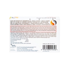 Viên ngậm Strepsils Orange with Vitamin C điều trị đau họng (hộp 2 vỉ x 12 viên)
