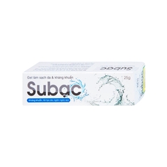 Gel bôi Su Bạc kháng khuẩn, ngăn ngừa sẹo (tuýp 25g)