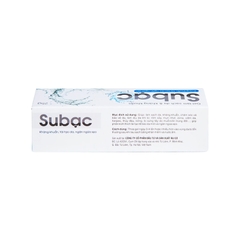 Gel bôi Su Bạc kháng khuẩn, ngăn ngừa sẹo (tuýp 25g)