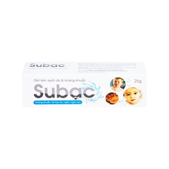 Gel bôi Su Bạc kháng khuẩn, ngăn ngừa sẹo (tuýp 25g)
