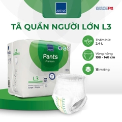 Tã quần người lớn Abena Pants Premium L3 (gói 15 miếng)