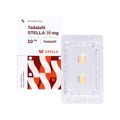 Thuốc Tadalafil Stella 10mg trị rối loạn cương dương (hộp 1 vỉ x 2 viên)