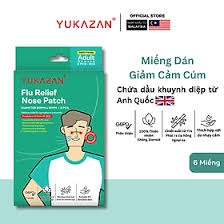 Miếng dán cảm cúm cho người lớn Yukazan (hộp 6 miếng)