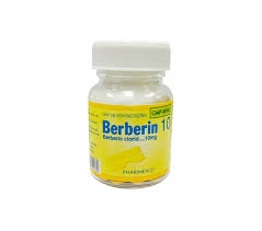 Thuốc Berberin 10 Cửu Long điều trị các hội chứng lỵ, tiêu chảy (hộp 1 chai x 100 viên)