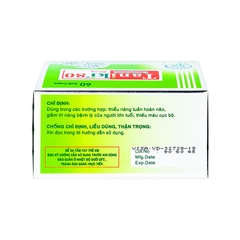Thuốc Taniki 80 điều trị thiểu năng tuần hoàn não, phòng ngừa Alzheimer (hộp 6 vỉ x 10 viên)