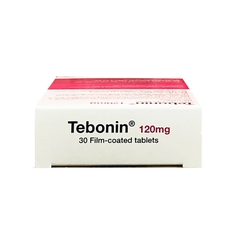 Thuốc Tebonin 120mg điều trị rối loạn tuần hoàn máu não (hộp 2 vỉ x 15 viên)