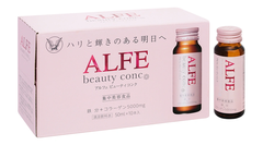 Thực phẩm bảo vệ sức khỏe Alfe Beauty Conc bổ sung collagen, giữ ẩm cho da (hộp 10 chai x 50ml)