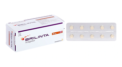 Thuốc Brilinta 90mg phòng ngừa biến cố huyết khối (hộp 6 vỉ x 10 viên)