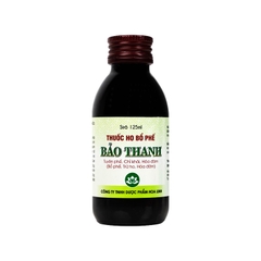 Siro ho Bảo Thanh điều trị ho, bổ phế (hộp 1 chai x 125ml)
