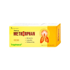 Thuốc ho Methorphan Traphaco điều trị ho khan, ho do dị ứng  (hộp 10 vỉ x 10 viên)
