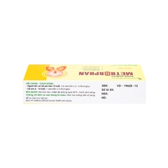 Thuốc ho Methorphan Traphaco điều trị ho khan, ho do dị ứng  (hộp 10 vỉ x 10 viên)