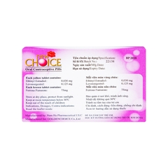 Thuốc tránh thai hàng ngày  Newchoice (hộp 1 vỉ x 28 viên)