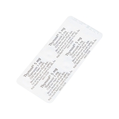 Thuốc Thyrozol 5mg điều trị cường giáp (hộp 10 vỉ x 10 viên)