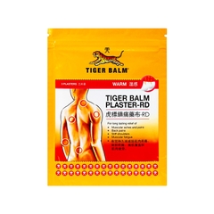 Miếng dán Tiger Balm Plaster-RD giảm mỏi cơ, đau và nhức cơ 10cm x 14cm (gói 3 miếng)