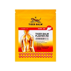 Miếng dán Tiger Balm Plaster-RD giảm mỏi cơ, đau và nhức cơ 7cm x 10cm (gói 3 miếng)