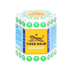 Thuốc mỡ Tiger Balm White  giảm đau đầu, nghẹt mũi (hộp 30g)