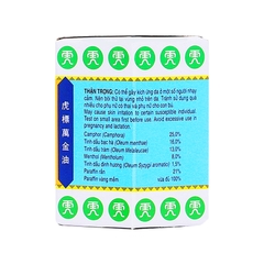 Thuốc mỡ Tiger Balm White  giảm đau đầu, nghẹt mũi (hộp 30g)