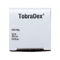 Hỗn dịch nhỏ mắt Tobradex điều trị viêm mắt (hộp 1 chai x 5ml)