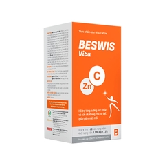 Thực phẩm bảo vệ sức khỏe Beswis Vita hỗ trợ sức khỏe tim mạch (hộp 1 chai x 60 viên)