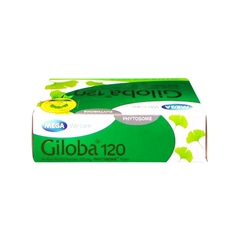 Viên uống Giloba 120 Mega hỗ trợ tăng cường tuần hoàn não (hộp 3 vỉ x 10 viên)