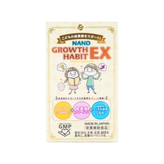 Viên uống Nano Growth Habit EX tăng chiều cao, hỗ trợ kích thích hormone tăng trưởng (hôp 1 chai x 120 viên)