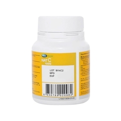 Viên uống NAT C 1000 bổ sung vitamin C tăng cường đề kháng (chai 30 viên)