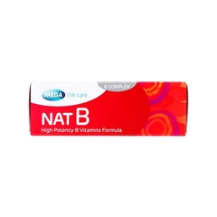 Thực phẩm bảo vệ sức khỏe NAT B bổ sung vitamin nhóm B (hộp 3 vỉ x 10 viên)
